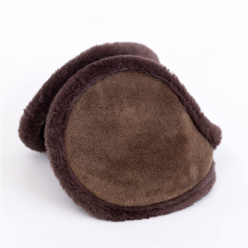 Men's Thick Plush Earmuffs (Behind-the-Head Style)