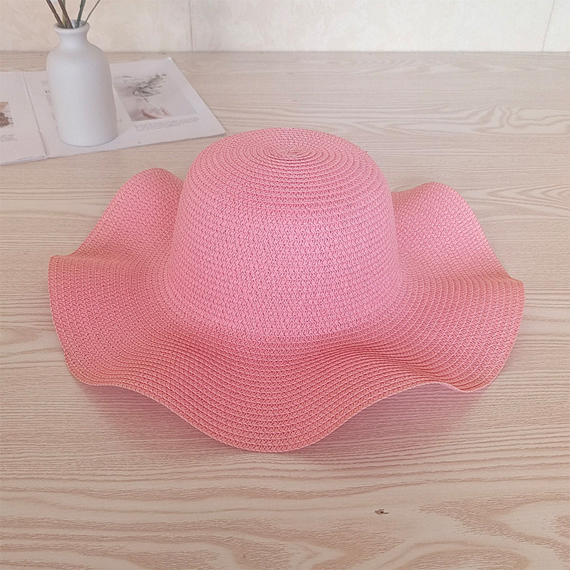 Hot Wave UV Wide Brim Fashion Summer Korean Women Foldable Sun Hat