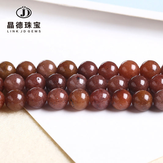 Zi Dongling jade loose beads DIY jewelry accessories beads