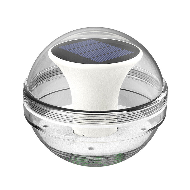 Outdoor solar water float light night light