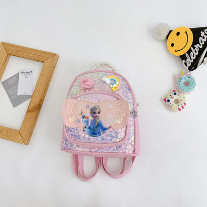 Children's cartoon princess cute backpack