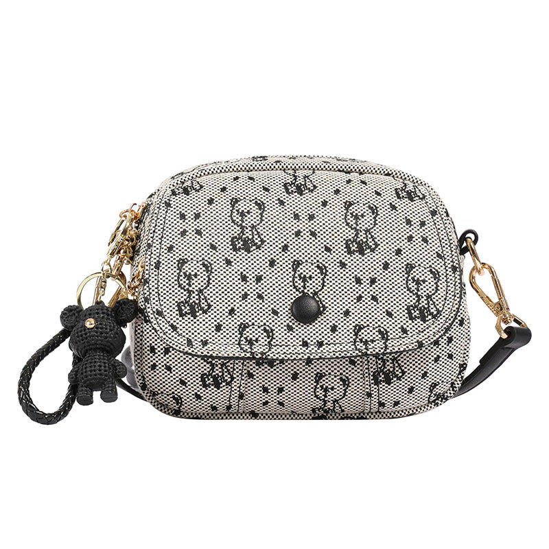 Popular printed shoulder messenger bag