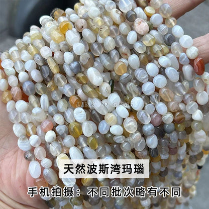 Crystal gravel conformal loose beads