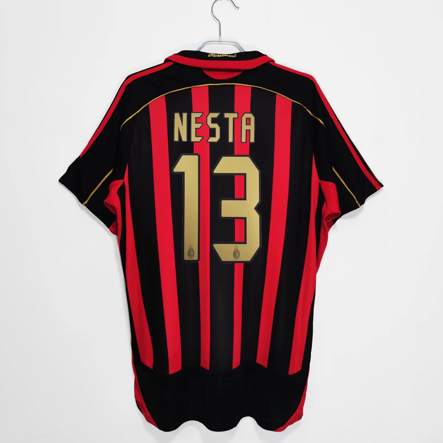 06-07 AC Milan Retro Final Home Away Long Short Sleeve