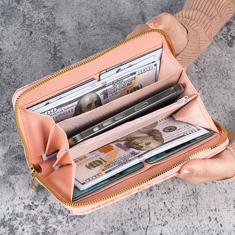 Wallet zipper multifunctional women's mobile phone bag