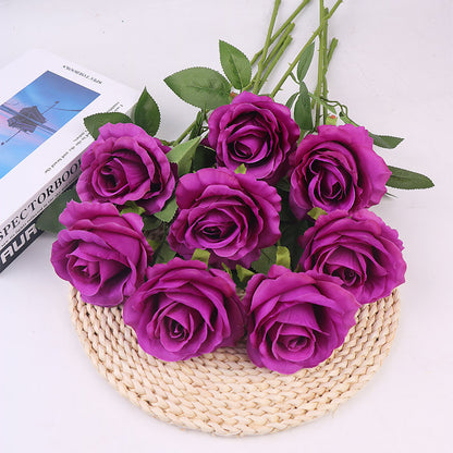 Rose single artificial flower