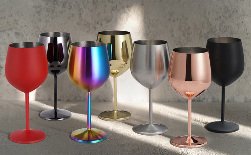 High value red wine goblet