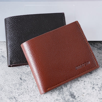 Simple pu leather wallet