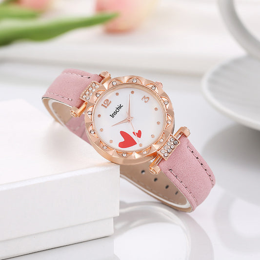 Simple casual women's watch