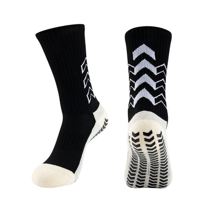 Anti-Slip Soccer Socks Unisex Mid-Length Gel