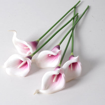 Mini PU Calla Lily Artificial Flower