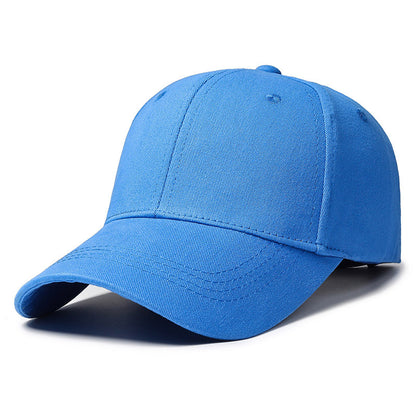 Plain Logo Embroidered Sun Protection Cap