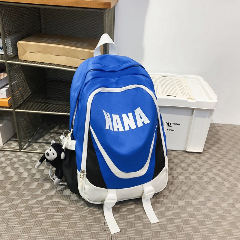 Schoolbag, large capacity computer backpack