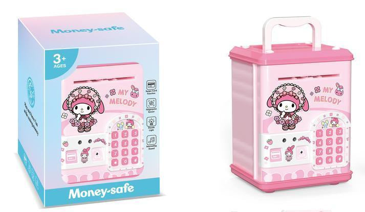 StellaLou Money Bank, Children's Storage Savings Box with Password for Boys and Girls