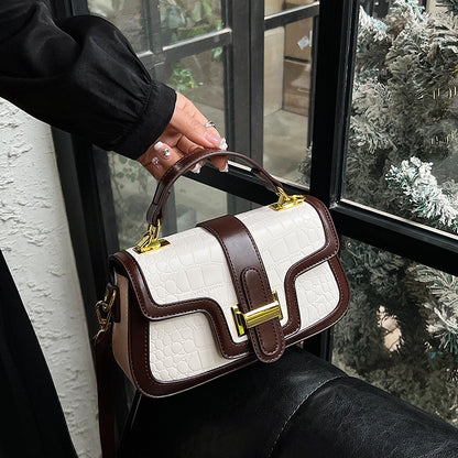 High-end stone pattern bag woman