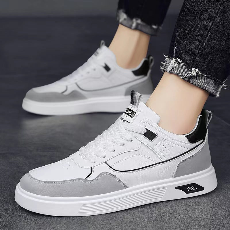 Trendy Student White Sneakers