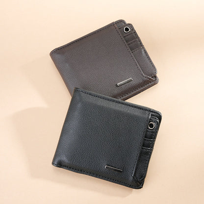 Short wallet new men's