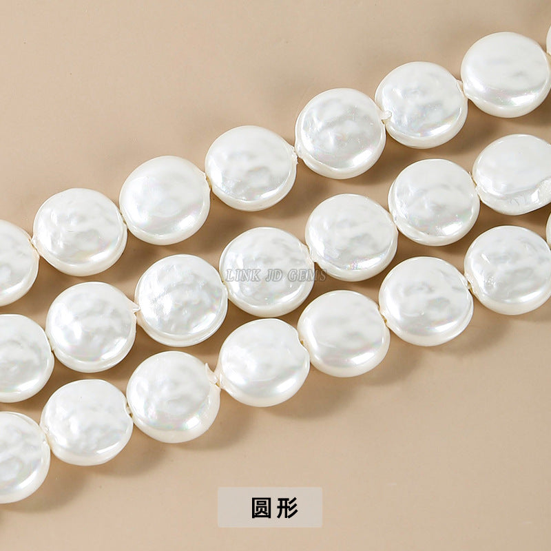 12Mm Baroque Shell Pearl Button