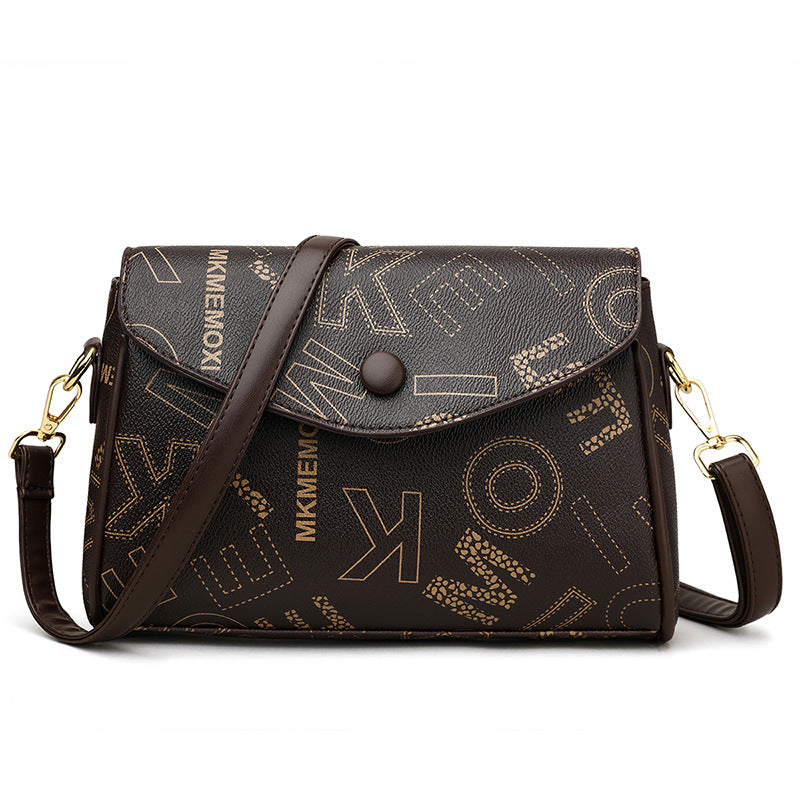 Retro shoulder crossbody small square bag