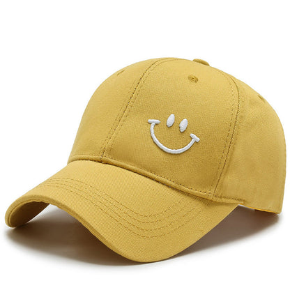 Gorra de béisbol sonriente de moda 