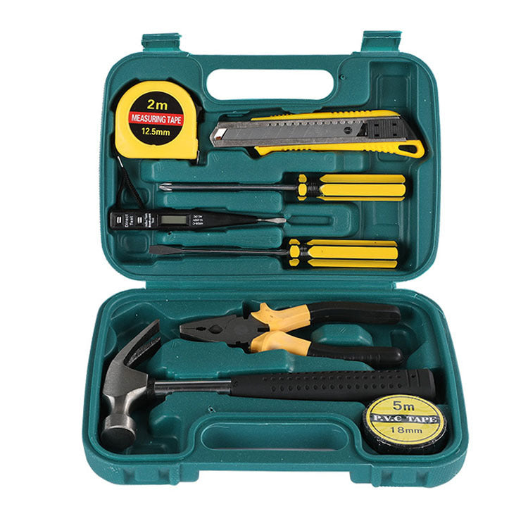 Commonly used combination toolbox 9-piece set