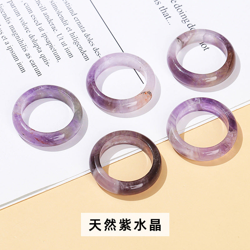 Natural Dongling jade ring ring