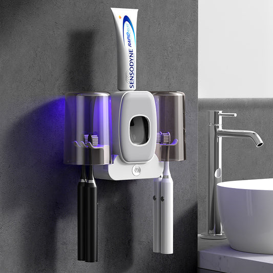 Wall-Mounted Smart Toothbrush Holder