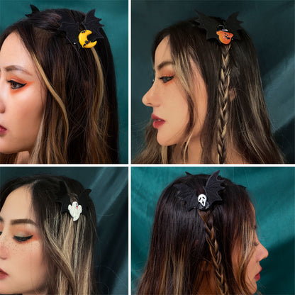 Halloween Party Funny Pumpkin Hairpin