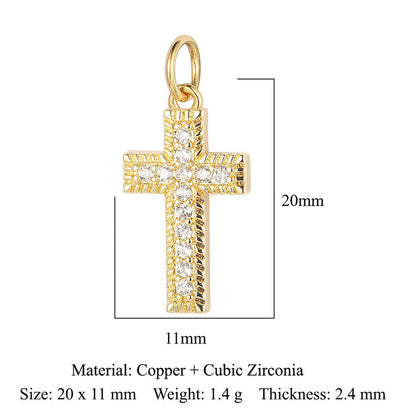 Virgin Angel Copper Zircon Pendant