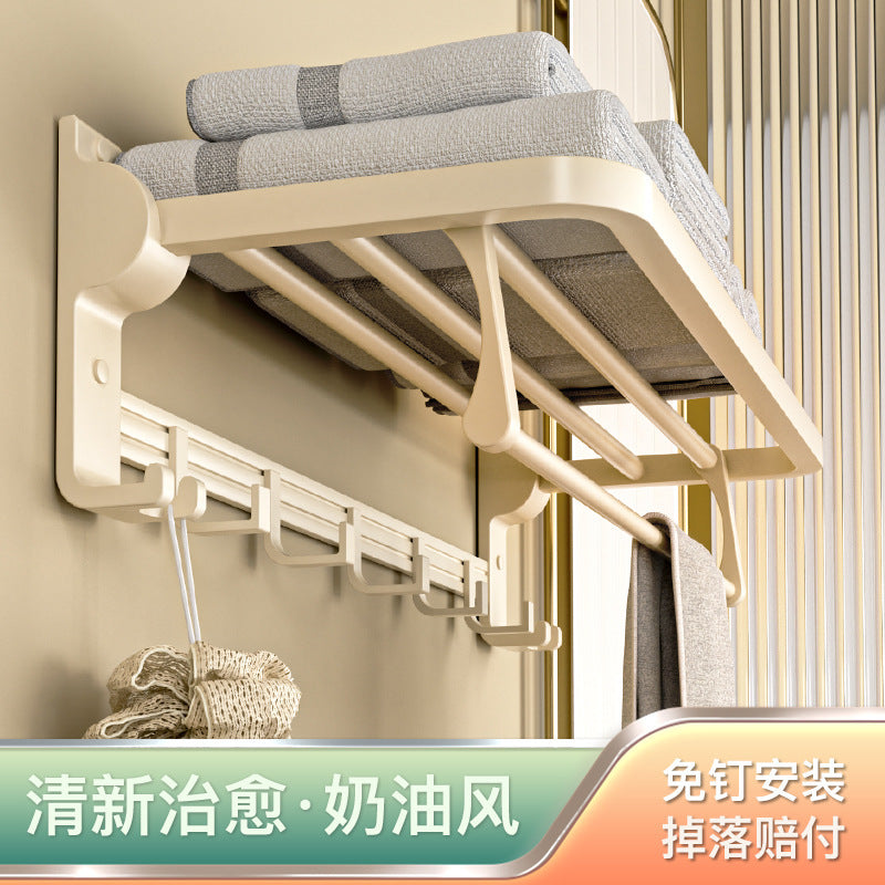 Aluminum Alloy Foldable Towel Rack