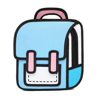 Second dimension kindergarten school bag