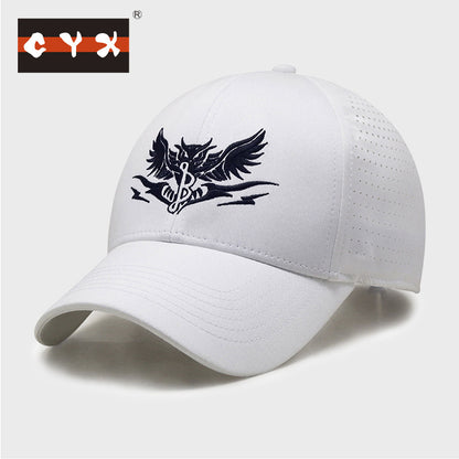 Embroidered Washed Baseball Cap