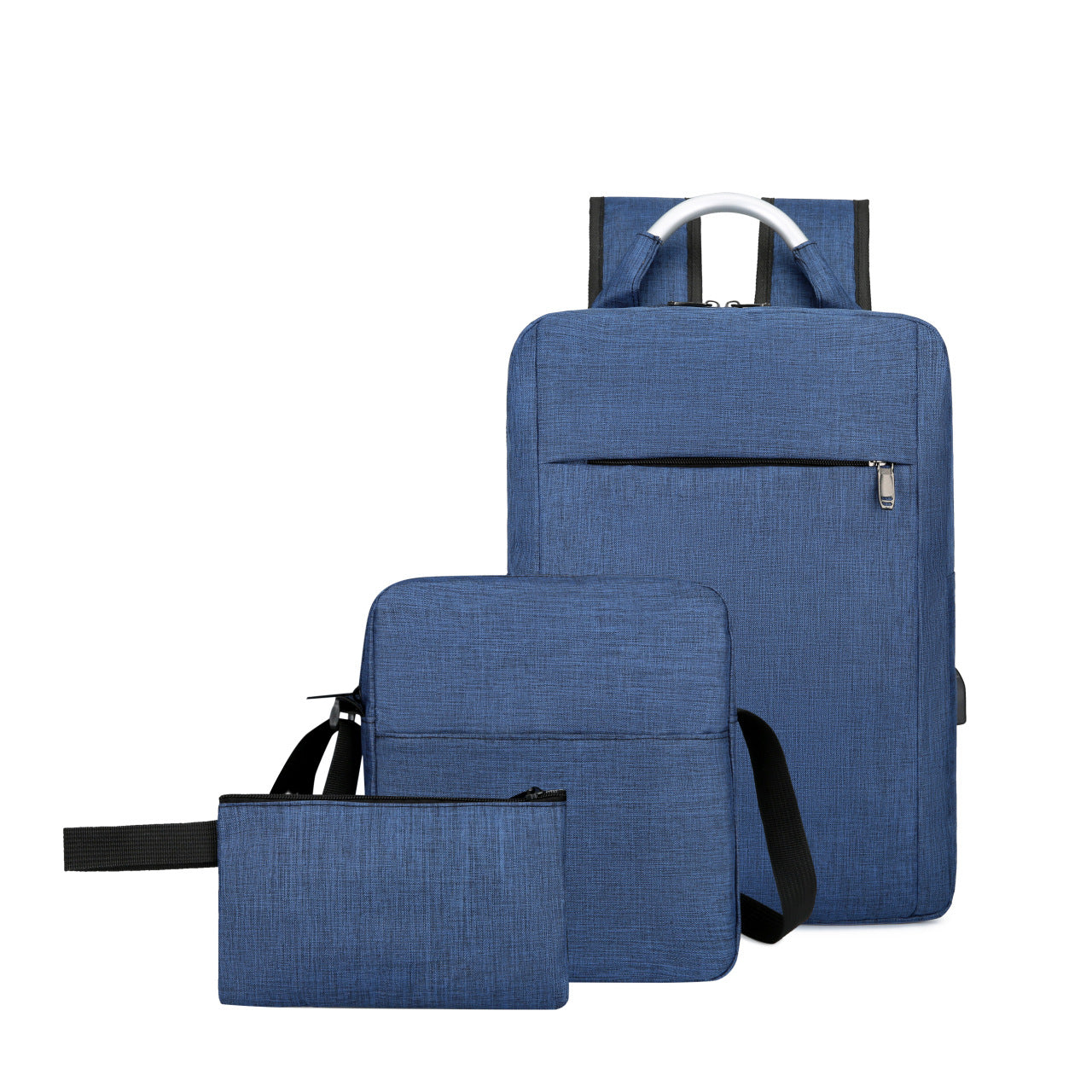 Backpack Men's Casual Three-piece Set