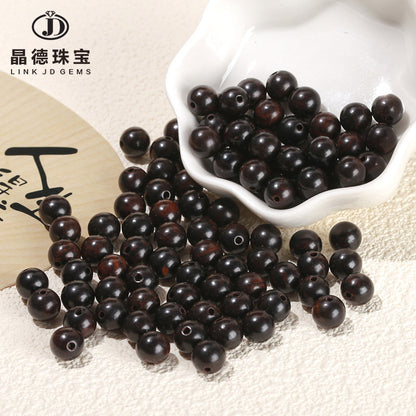 Ebony loose beads handmade beads