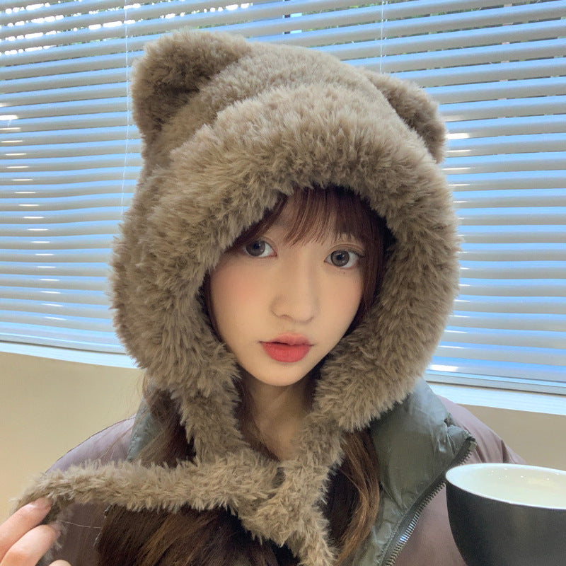 Bear Ear Knit Hat