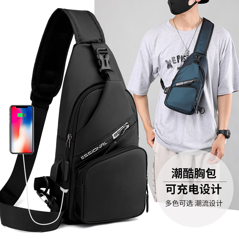 Breast bag rechargeable design men's model