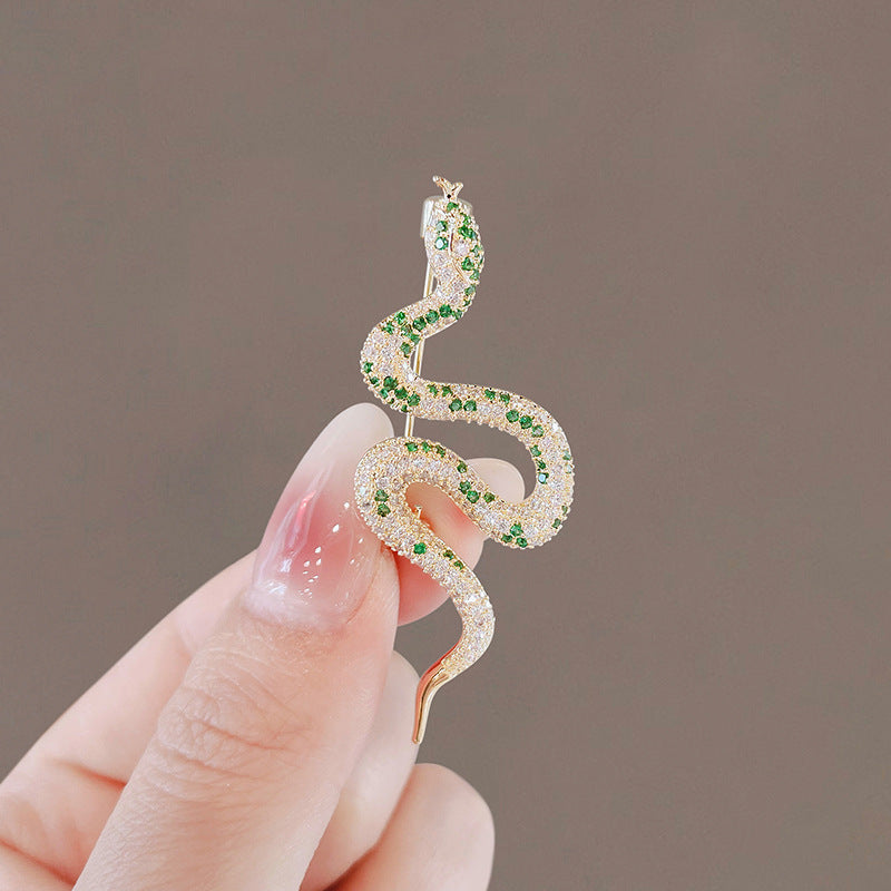 New snake brooch