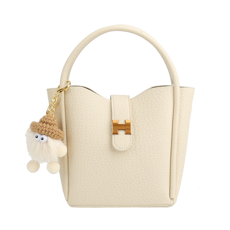 French textured bag for women ins