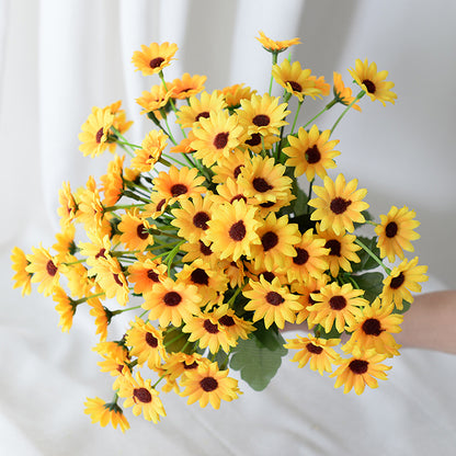 22 artificial sunflower flowers