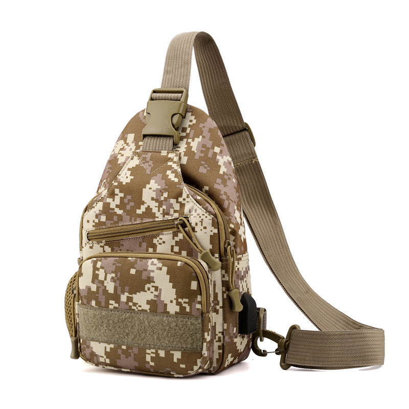 New camouflage breast bag