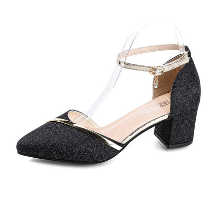 Suede sexy women's shoes