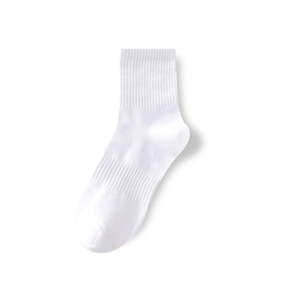 Cotton Double Needle Anti-Odor Men's Sports Socks