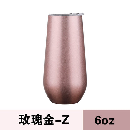 Fashion red wine thermos cup coffee cup