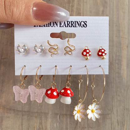 New Mushroom Earrings