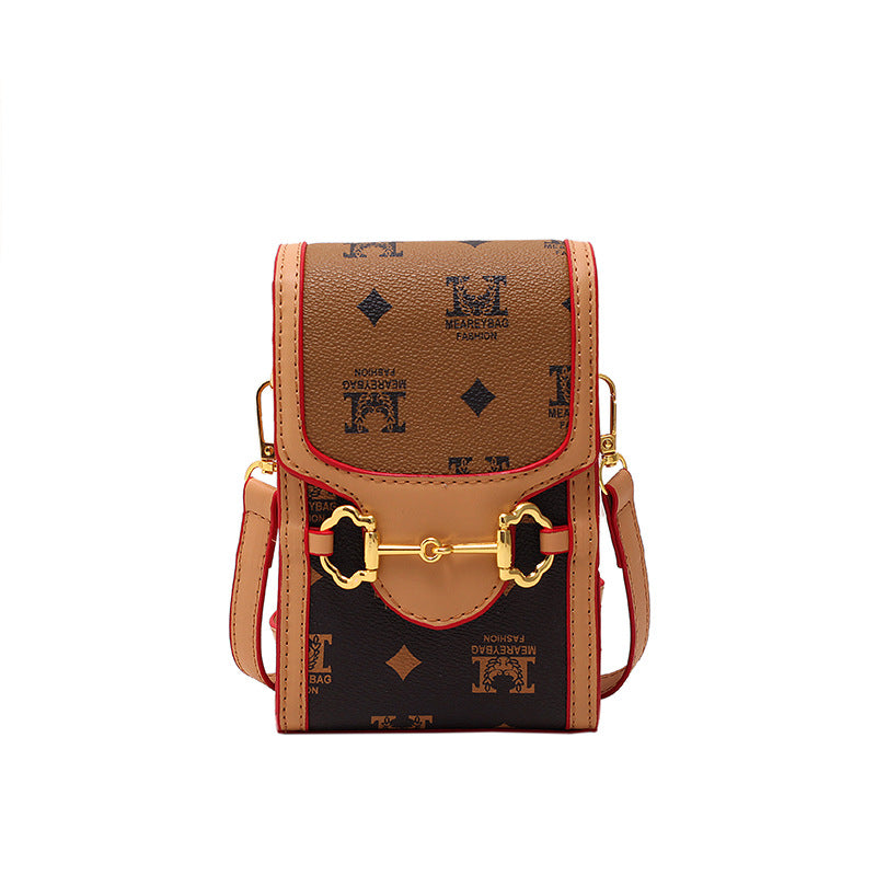 Mobile phone bag niche design shoulder bag