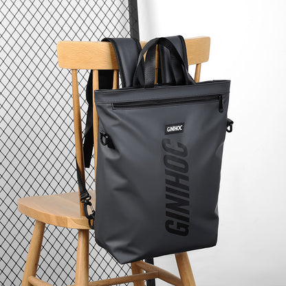 Pure black computer bag