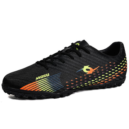 Zapatillas de fútbol de entrenamiento de corte bajo antideslizantes TF Turf para hombre 