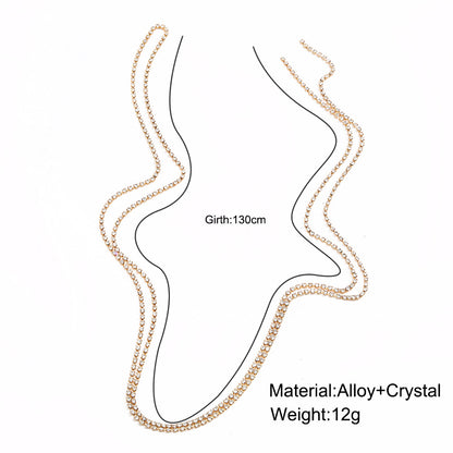 women's full diamond necklace