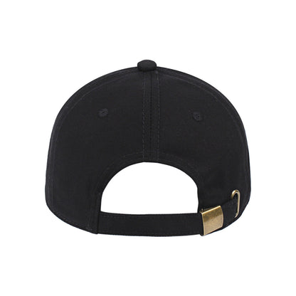 Cotton Hard-Brim Baseball Cap