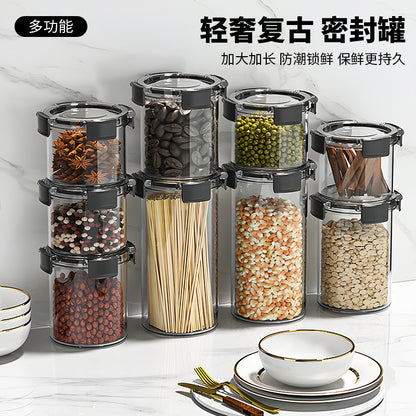 Sealed PET storage jars